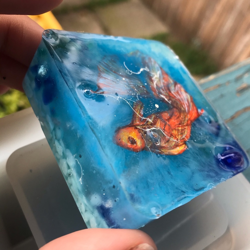 Resin decoration